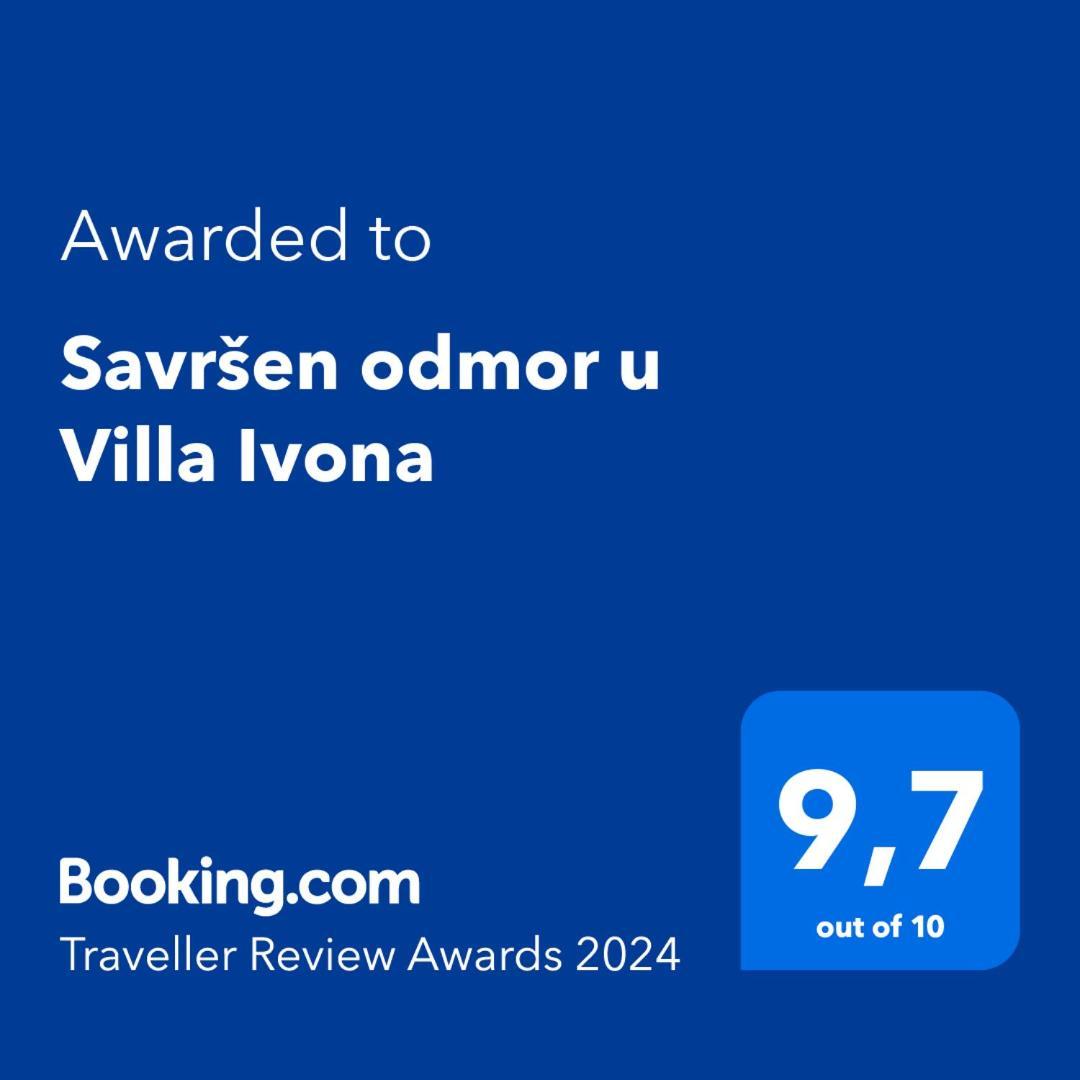 Savrsen Odmor U Villa Ivona Zadar Exterior photo